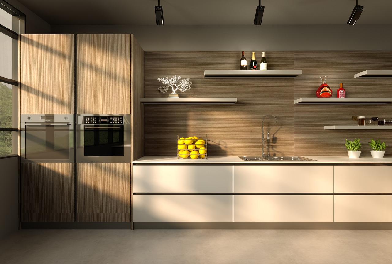 kitchen, interior design, indoors